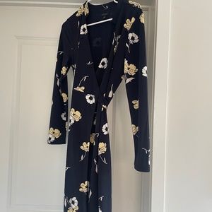 Ann Taylor Floral Wrap Dress